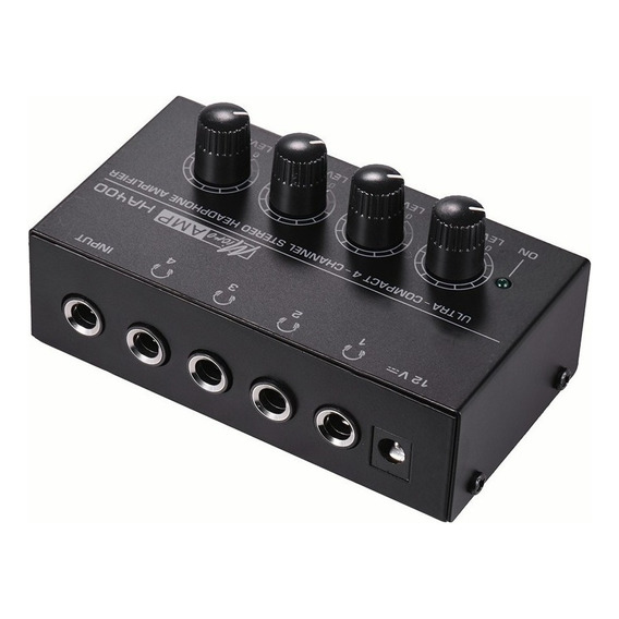 Z Mini Amplificador De Audífonos Estéreo De 4 Canales