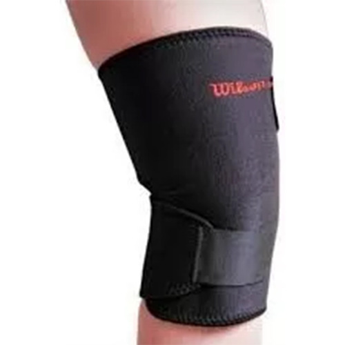 Rodillera Ortopédica Deportiva De Protección Wilson Color Negro Talla Unica