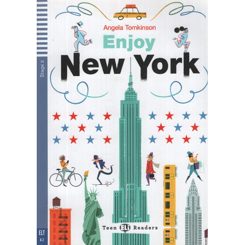 Enjoy New York - Teen Hub Readers Stage 2, De Tomkinson, Angela. Hub Editorial, Tapa Blanda En Inglés Internacional, 2016