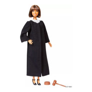 Barbie Profiss - Juíza Cabelo Castanho Curto Ms