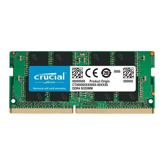 Memoria Sodimm Crucial Ddr4 16gb 3200mhz