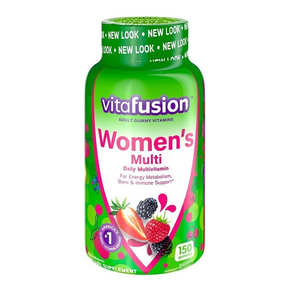 Vitaminas Para Mujer 150 Gomas Vitafusion Multivitaminas