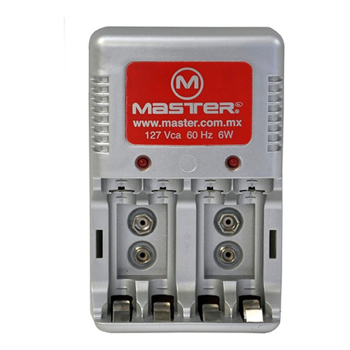 Cargador Sin Pilas Para Aa Aaa 9v Master El10