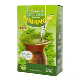 Erva Mate Chimarrão Gaúcho Ximango Menta 500gr