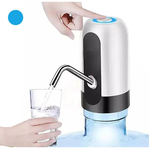 Dispenser De Agua Portatil Usb Bomba Dispensador Bidones Color Blanco