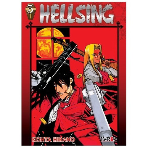 Manga Hellsing Vol. 3 Ivrea Argentina