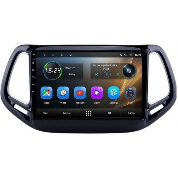 Autoradio Jeep Compass 2016-2020 De 4ram+64gb-8nucleos+chip