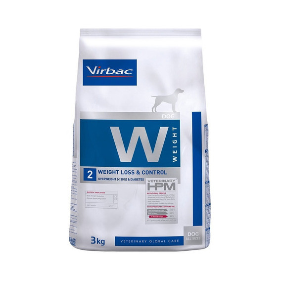 Virbac HPM Perros W2 Weight Loss & Control 3 Kg