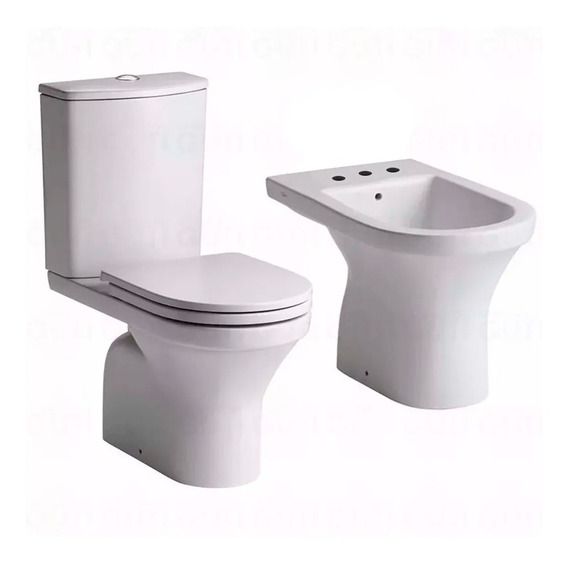 Ferrum Varese Inodoro Largo Depósito Dual Bidet