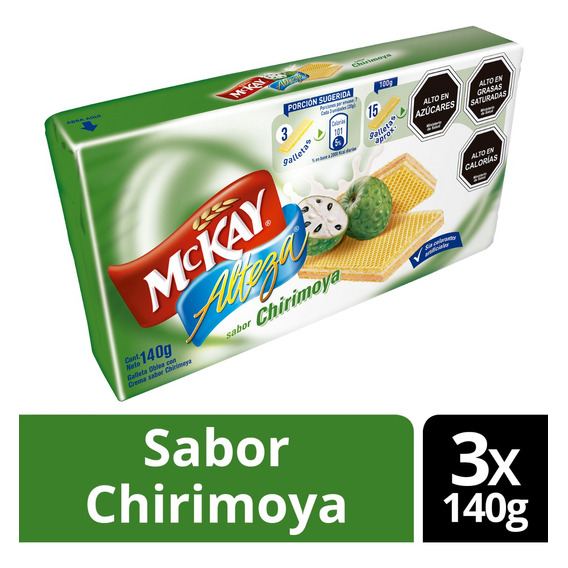 Oblea Alteza® Chirimoya 140g Pack X3