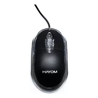 Mouse Usb Hayom Basico Preto - Mu2914