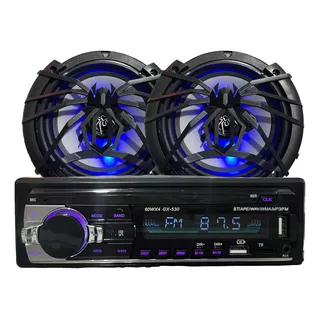 Paquete Estereo Gengxin Bluetooth+bocinas 6.5 Soundstream