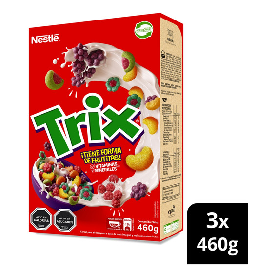 Cereal Trix® 460g Pack X3