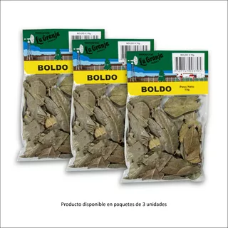 Boldo Hojas 30g (3undx10g C/u) - g a $206