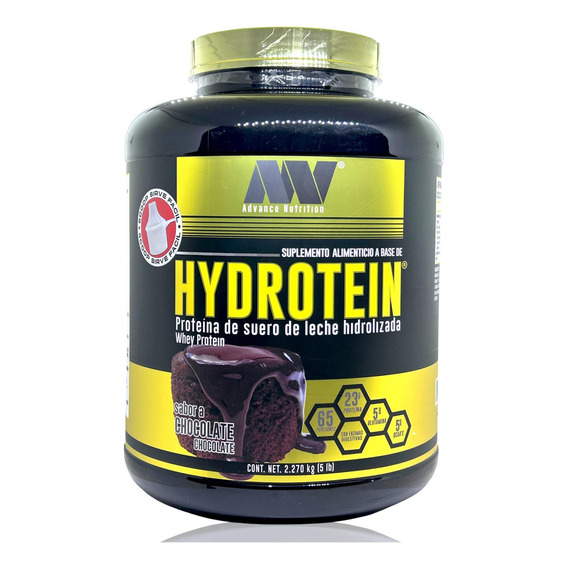 Suplemento en polvo Advance Nutrition  Hydrotein proteína sabor chocolate en pote de 2.27kg