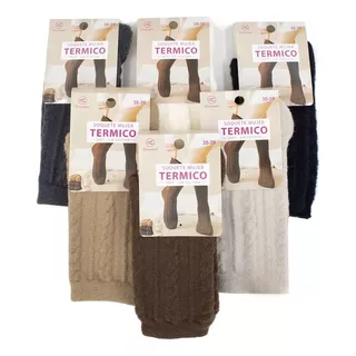 Pack 3 Pares Calcetín Soft Térmico Mujer