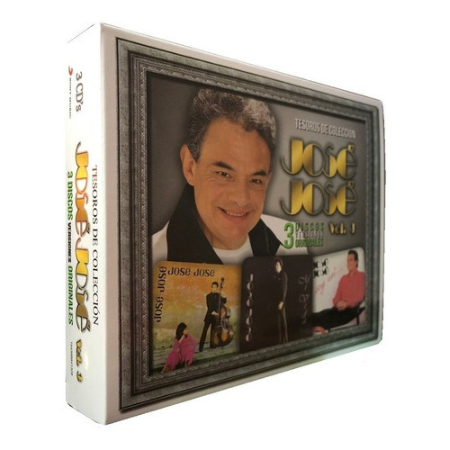 Jose Jose - Tesoros De Coleccion / Vol 3 Tres - Boxset 3 Cd