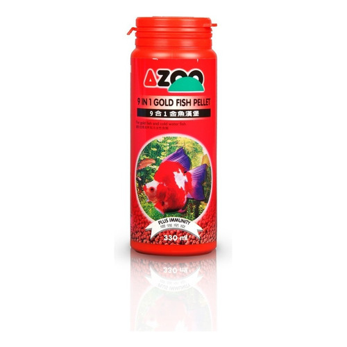 Azoo 9 In 1 Goldfish Pellet Alimento Peces Japones 125 Gr