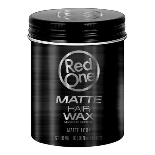 Cera Para El Cabello Red One Matte Black 100 Ml Fijación Max