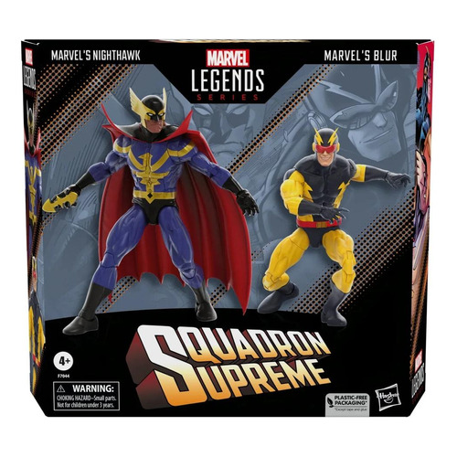 Marvel Legends: Squadron Supreme - Nighthawk Y Blur