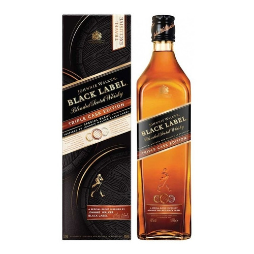Johnnie Walker Black Label Triple Cask Edition - Premium 1lt