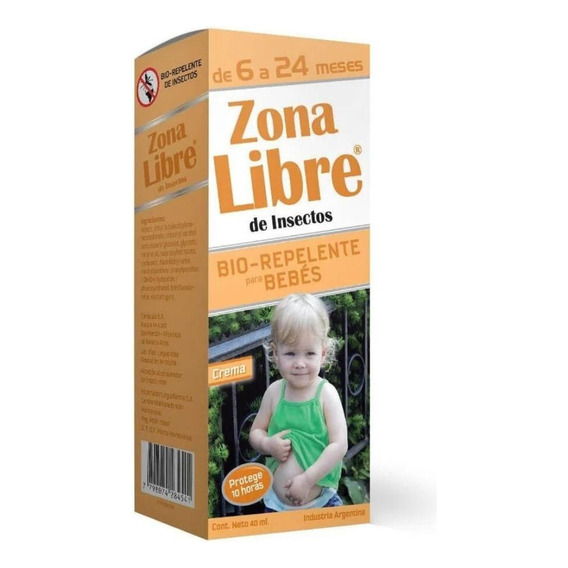 Zona Libre De Insectos Bio Repelente Bebes 6-24 Meses
