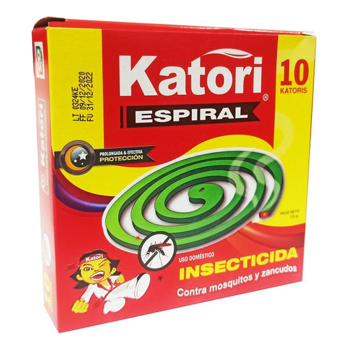 Insecticida Espiral Mata Mosquitos Y Zancudos Katori