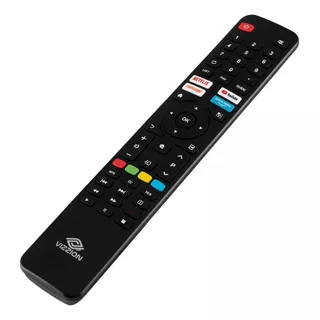 Controle Remoto Para Smart Tv Vizzion Linux Le43df20 Le50uhd