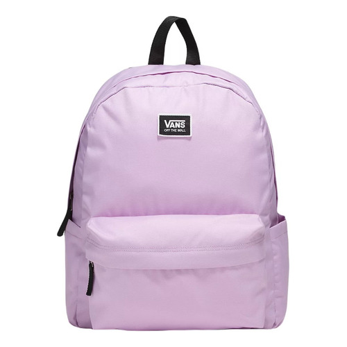 Mochila Urbana Vans Old Skool Color Rosa Claro Diseño Lisa 22l