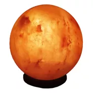 Lámpara Esferica De Sal Rosada 