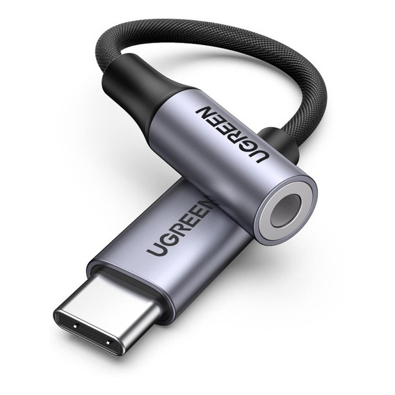 Ugreen Adaptador Blindado De Audio Usb C A Jack 3.5mm Hifi