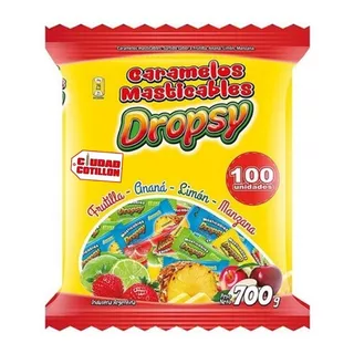 Caramelos Másticables Dropsy Frutal 700grs