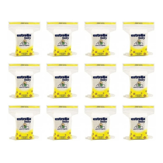 12 Pack Estrella Baby Paños X 40 Unidades