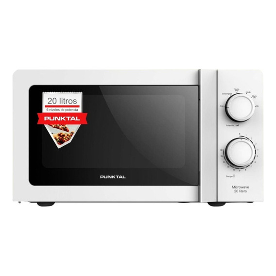 Horno Microondas Punktal 20 Lts Manual Sensacion