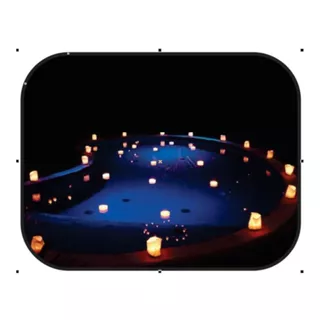10 Velas Decorativas Luminária Flutuante Piscinas Casamentos