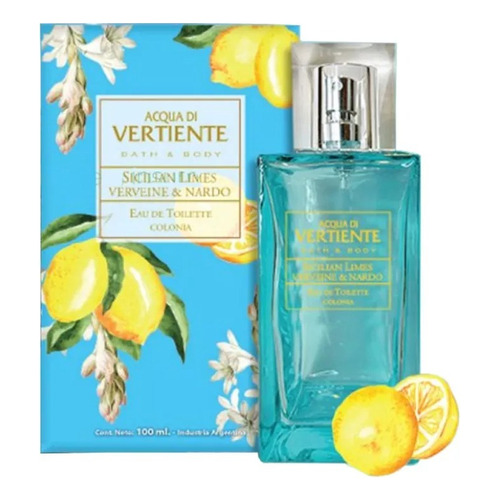 Perfume Vertiente Sicilian Limes Mujer Edt 100 Ml
