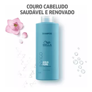 Shampoo Wella Acqua Pure Profissional Original 1l