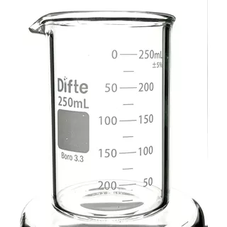 Vaso De Precipitado 250 Ml Borosilicato Graduado