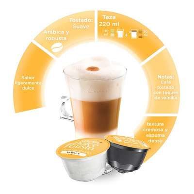 Café Nescafé® Dolce Gusto® Latte Macchiato Vanilla X3 Cajas