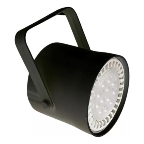 Spot Tacho Pvc Blanco Negro P/ Lampara Ar111 Led Gu10 220v