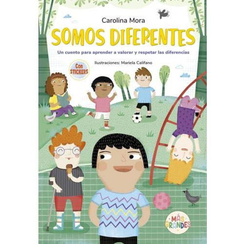 Libro Somos Diferentes - Carolina Mora - El Ateneo