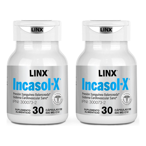 Incasol-x® 30 Regulariza Presión Arterial Naturelab®