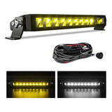 Barras Luz Led Camioneta Sin Tornillos Brillante Dos Colores