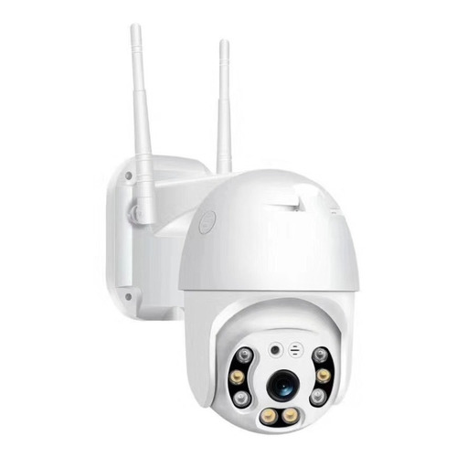 Cámara exterior inteligente WiFi HD IP 360º resistente al agua