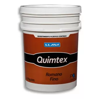 Quimtex Romano Fino - Revestimiento Plástico - 27kg Color Blanco