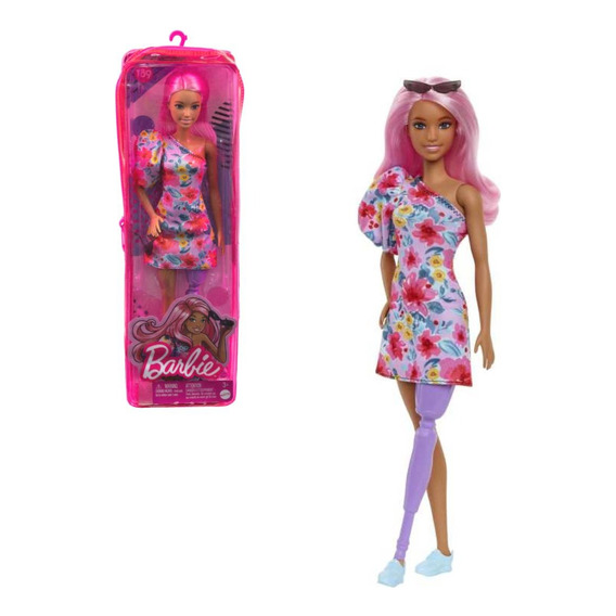 Muñeca Barbie Fashionista Estuche #189 Mattel - Art. Fbr37