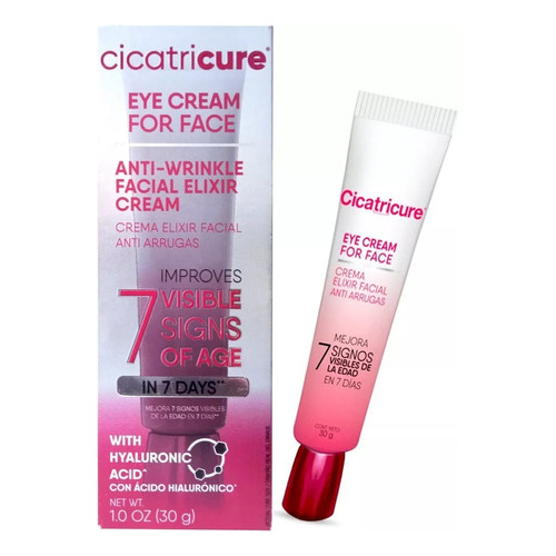 Cicatricure Eye Cream 7 Beneficios Con Ácido Hialuronico 30g