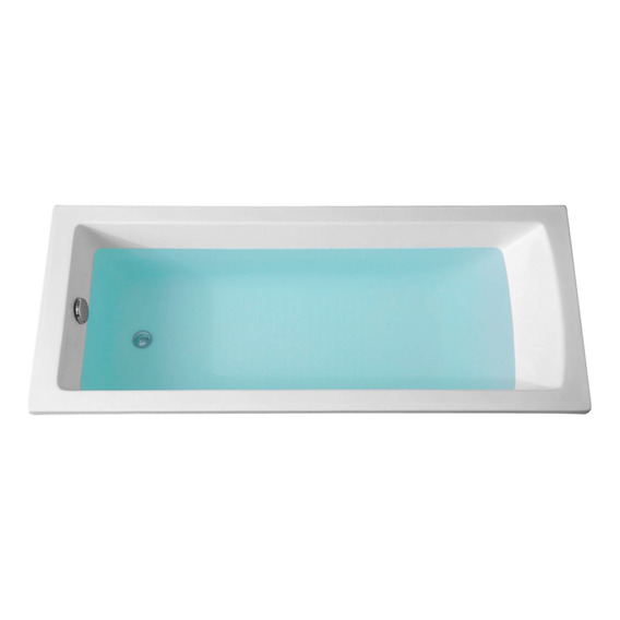 Bañera Simple De Empotrar Blanca Aqualia 160x70x42 Bañera 