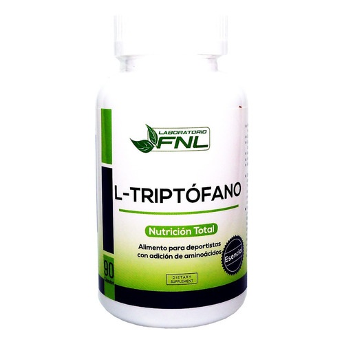 L-triptofano (90caps) Fnl Sabor Neutro