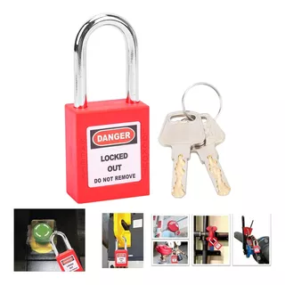 Maquinaria De Candado De Seguridad Dieléctrica Lotus Padlock